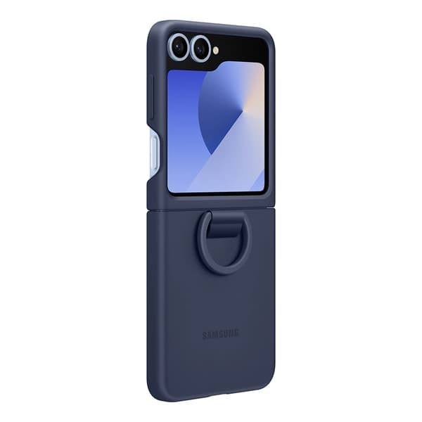 Mobilskal till Samsung Galaxy Z Flip 6 Silikon - Marinblå Blå