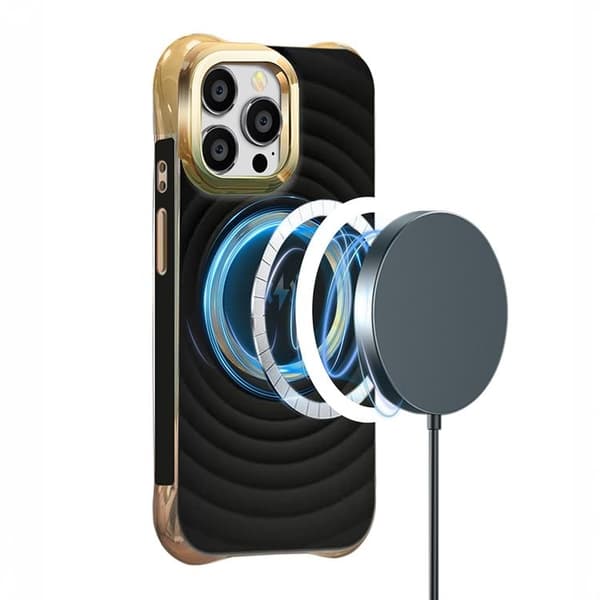 Mobilskal till iPhone 11 Magsafe Circle Glam - Svart Black