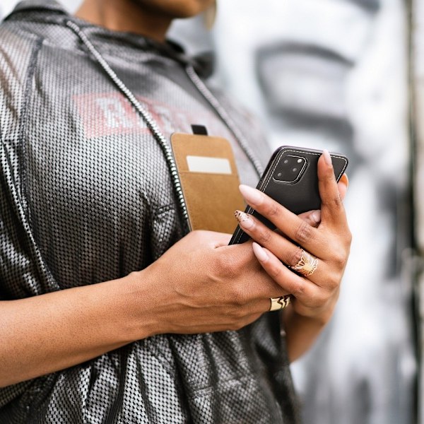 Flip fodral med kortfack till XIAOMI Redmi 9AT / Redmi 9A Svart Svart
