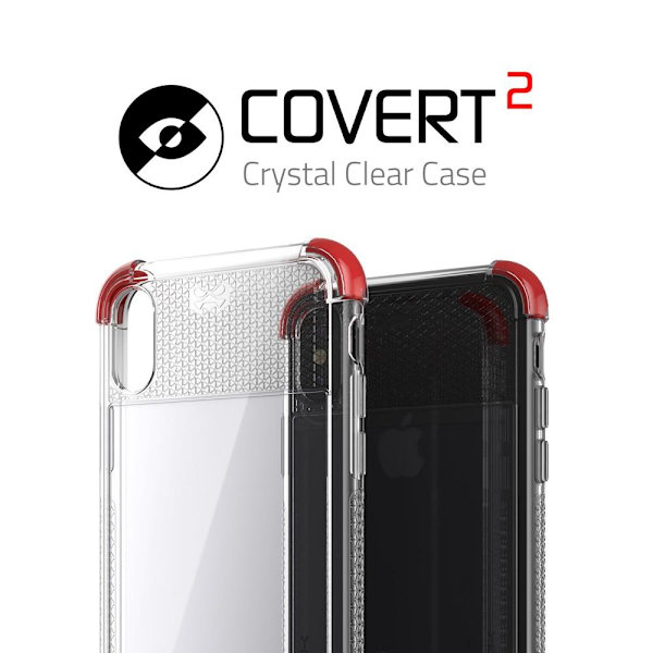 Ghostek Covert 2 Skal till Apple iPhone XS / X - Röd Röd
