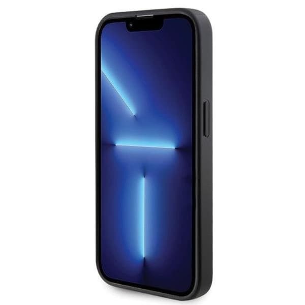 Guess iPhone 14 Pro Mobilskal Magsafe Saffiano - Sort Black