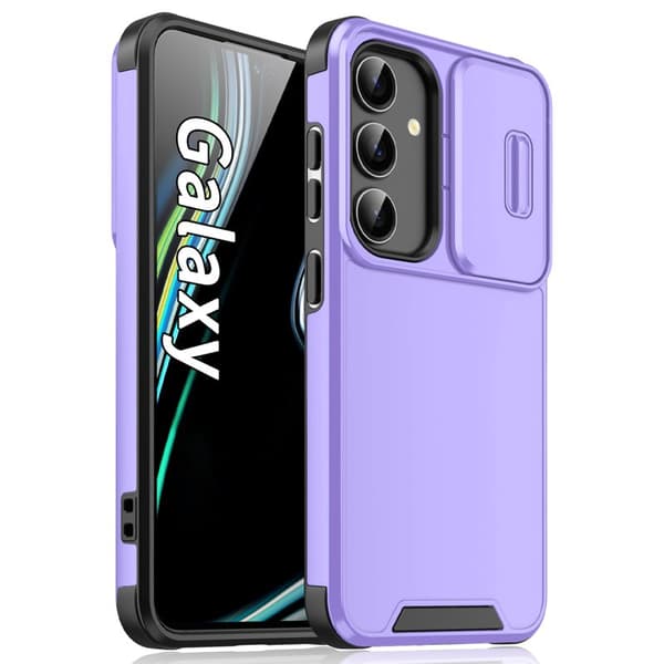 Mobilskal för Samsung Galaxy S26 PC + TPU med kameraskydd - Lila