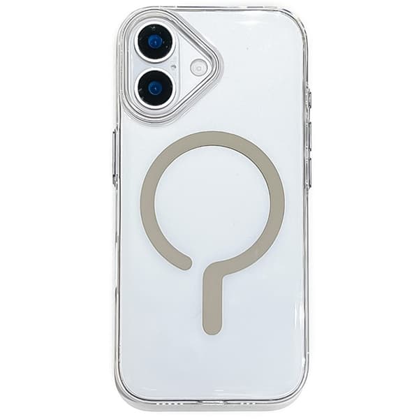 Mobilskal till iPhone 17 MagSafe TPU + PC - Beige Beige