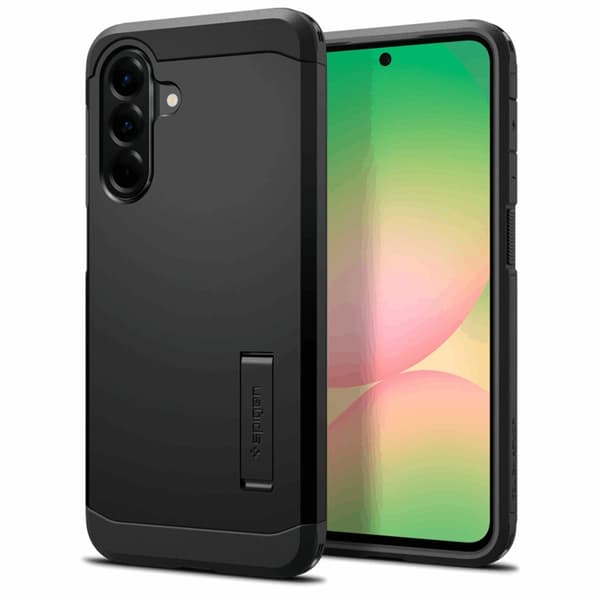 Spigen telefontaske til Galaxy A56 5G Tough Armor - Sort Svart