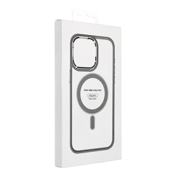 Telefontaske til iPhone 16 Pro Max Magsafe Color Edge - Titanium Grå Grå
