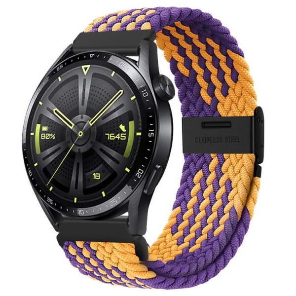 Galaxy Watch 6 (44mm) Armband Hoco Braided Nylon - Lila