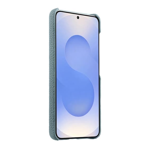 MELKCO Mobilskal för Samsung Galaxy S26 Plus Magnetiskt Äkta läder - Blå