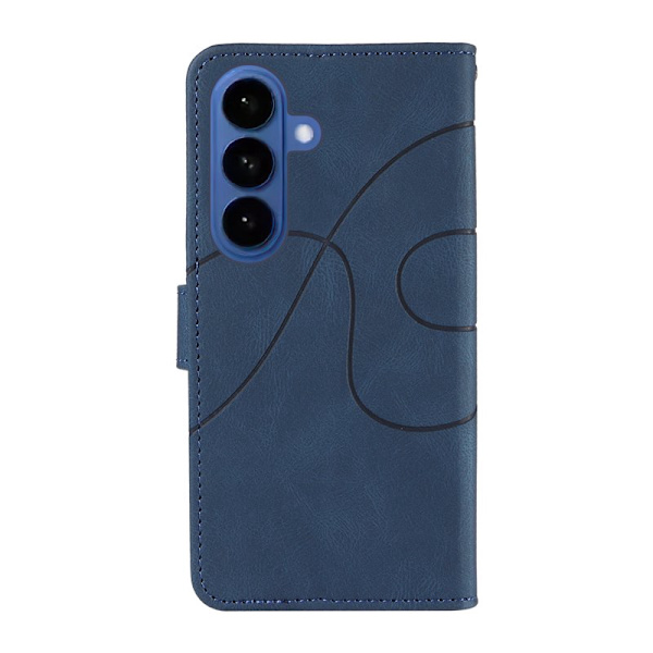 Plånboksfodral för Samsung Galaxy S26 Plus Konstläder Ställ - Blå