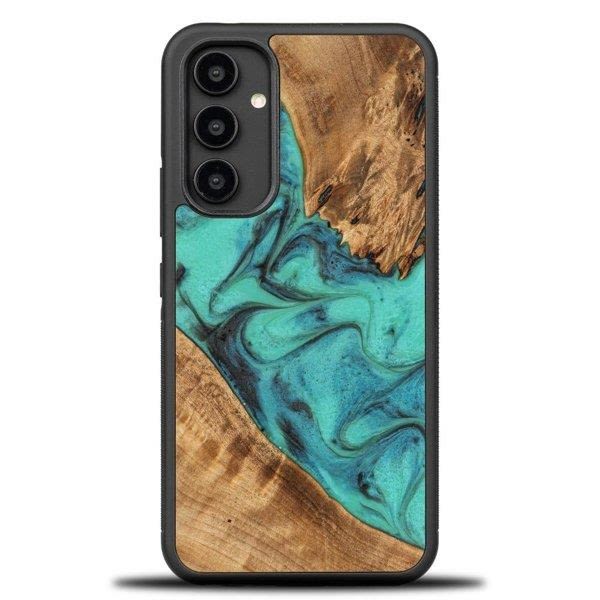 Bewood Galaxy A54 5G Mobilcover Unique Turkis - Sort