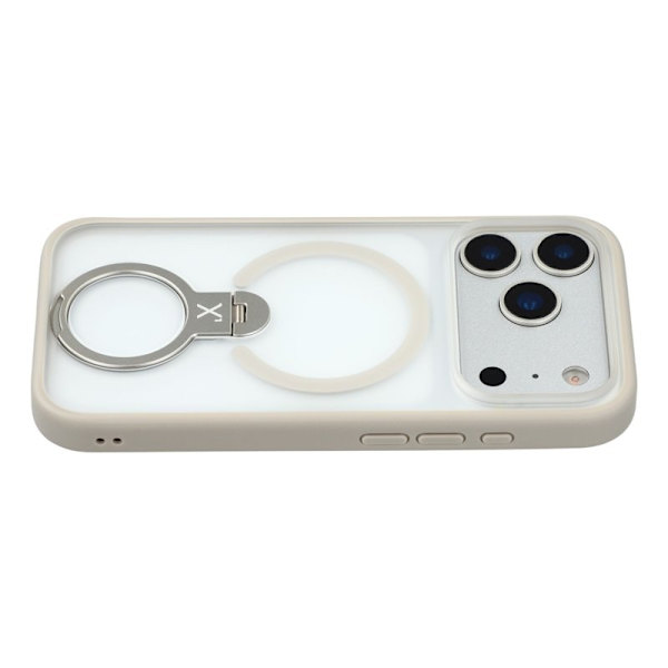 X-LEVEL Mobilskal till iPhone 17 Pro med Rotera Kickstand - Grå