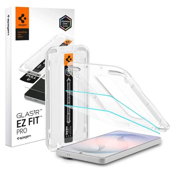 Spigen [2-Pack] Skärmskydd Härdat Glas För Galaxy S26 - Clear Transparent