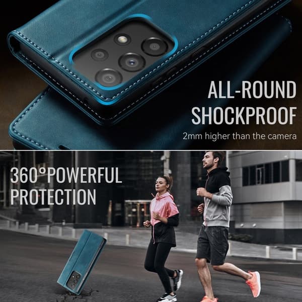 CASEME 033 Mobilskal för Samsung Galaxy A33 5G RFID Blocker Grön