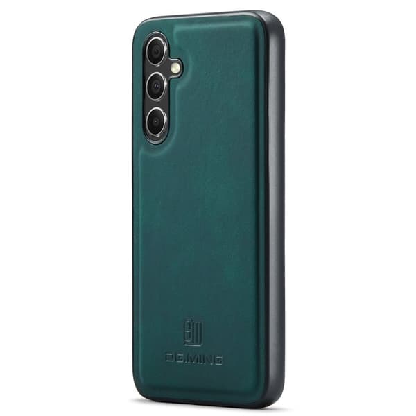 DG.MING Mobilskal till Samsung Galaxy S24 FE PU Läder Grön