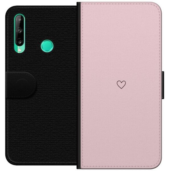 Plånboksfodral till Huawei P40 lite E med Litet Hjärta