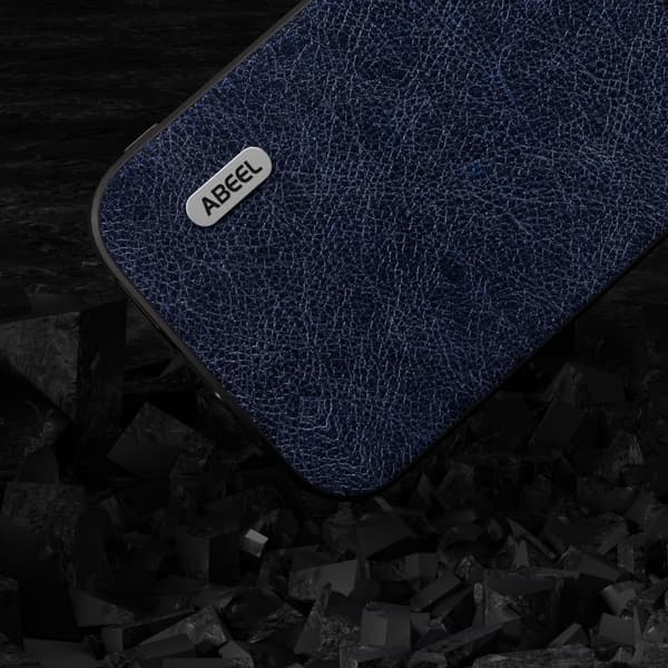 ABEEL Mobilskal till Samsung Galaxy S23 FE PU Läder Retro Blå