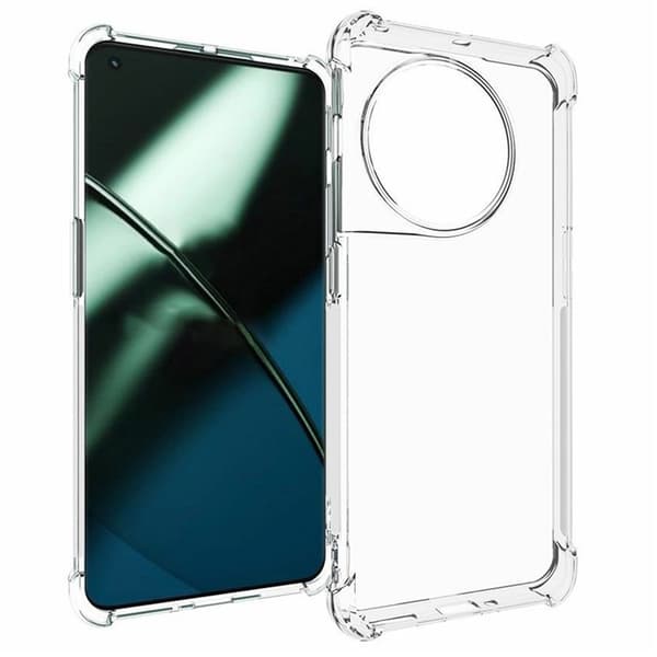 Mobilskal till OnePlus 11 5G Shockproof TPU - Transparent (NR) Transparent