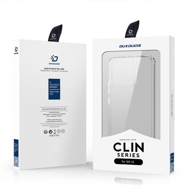 Dux Ducis Xiaomi 13 Pro -kuori Clin Armor - läpinäkyvä Transparent