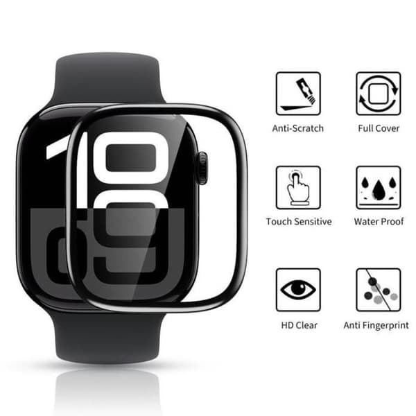 Tech-Protect [2-Pack] Huawei Watch Fit 3/4 Härdat Glas Skärmskydd Svart