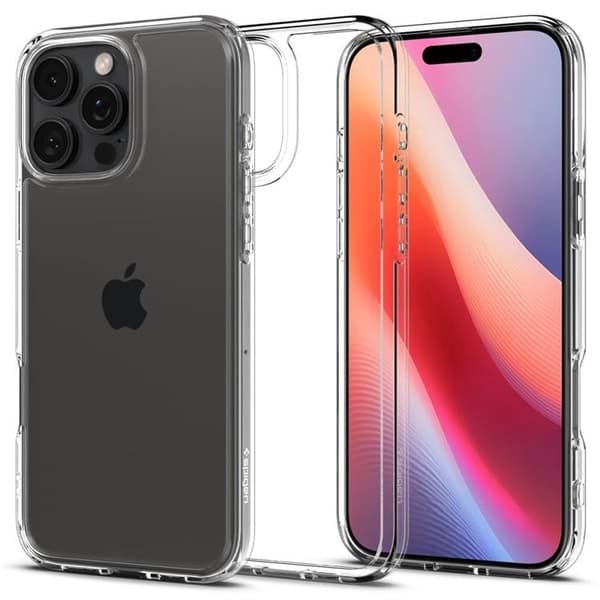Spigen Mobilskal till iPhone 16 Pro Max Ultra Hybrid - Crystal Clear Transparent