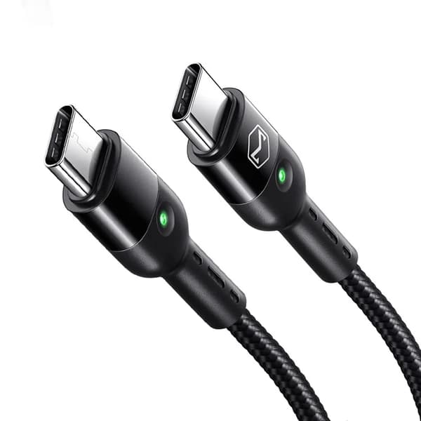 MCDODO USB-C - USB-C Kabel 0.43m PD Fast - Svart Svart