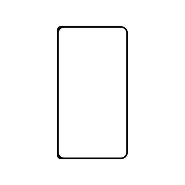 Google Pixel Fold Hærdet Glas Skærmbeskytter Front Full Glue - Sort Black
