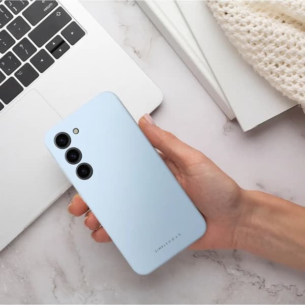 Roar Telefontaske til Galaxy S25 Edge Cloud Skin - Lyseblå Blå