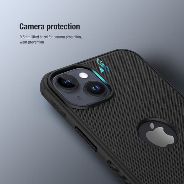 NILLKIN Super Frosted Shield Pro Mobilskal till iPhone 15 Blå