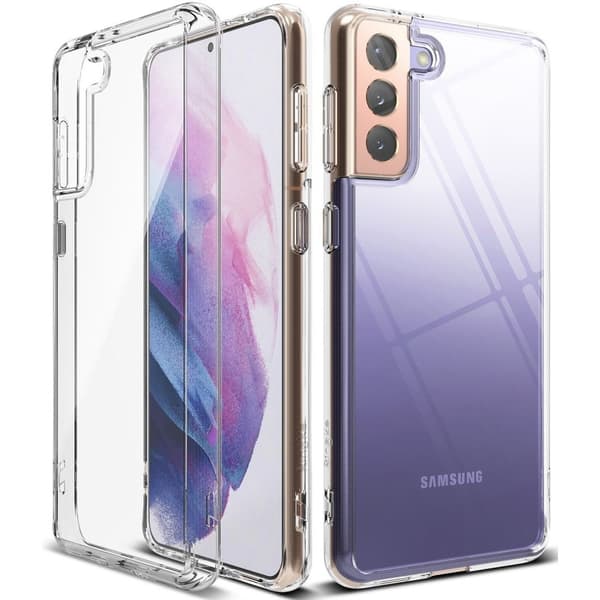 RINGKE Fusion mobilskal till Galaxy S21+Plus Clear Transparent