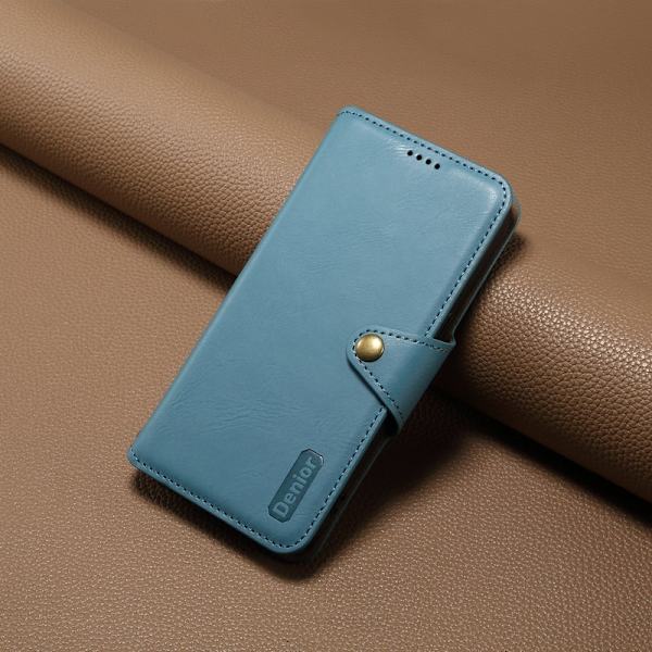 DENIOR Google Pixel 8a Plånboksfodral Konstläder Blå
