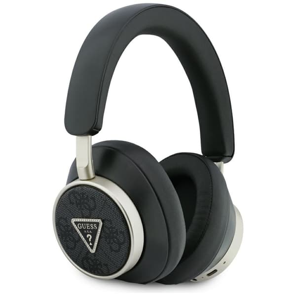 Guess Over-Ear Hörlurar ENC Bluetooth 4G Triangle Logo - Svart Svart
