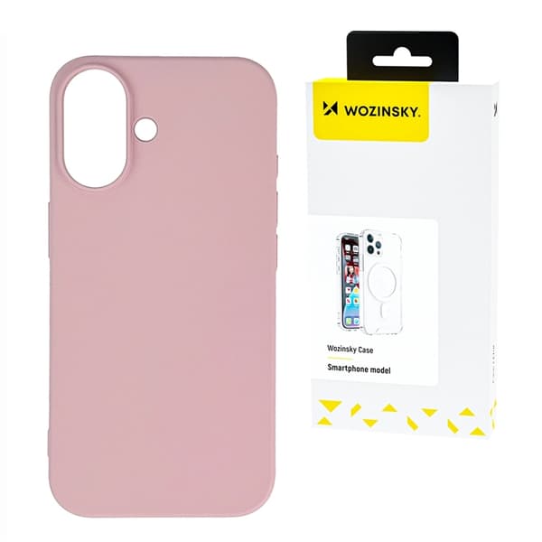 Wozinsky telefontaske til Galaxy S25 Ultra fleksibel silikone - lyserød Rosa