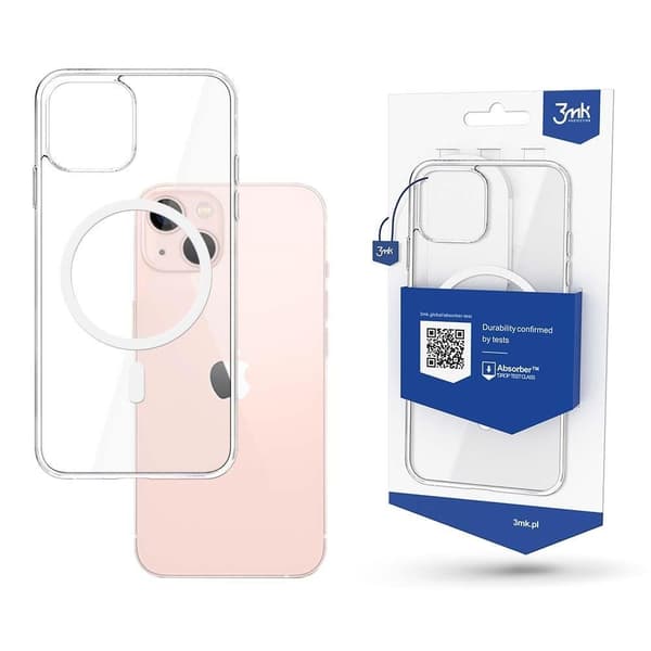 3mk iPhone 14 Plus Skal Magsafe Mag Case - Clear Transparent