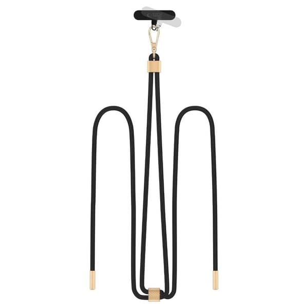 Tech-Protect Mobilrem Crossbody C5S - Guld Svart