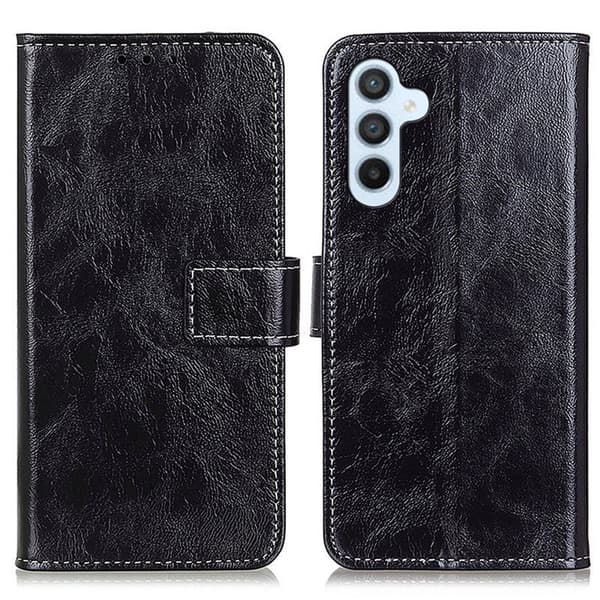 Plånboksfodral för Samsung Galaxy S26 Plus Konstläder - Svart