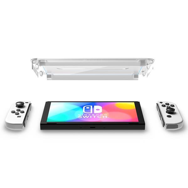 Spigen Ez Fit Härdat Glas Skärmskydd 2-Pack Nintendo Switch OLED