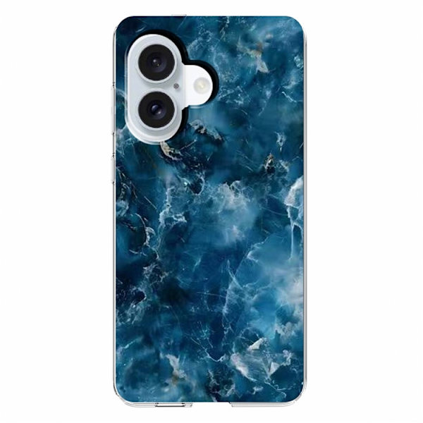 Mobilskal till iPhone 17 Marble Pattern Printing Soft - Grå Grå