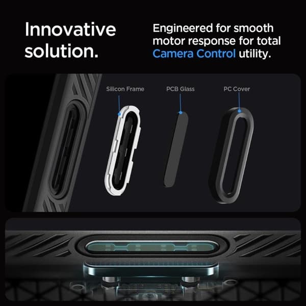 Spigen telefontaske til iPhone 16 Pro Max Magsafe Liquid Air „T“ - Mat sort Svart