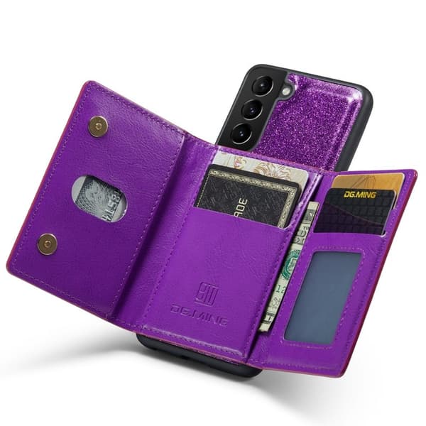 DG.MING M3 Series Mobilskal för Samsung Galaxy S21+ 5G - Lila