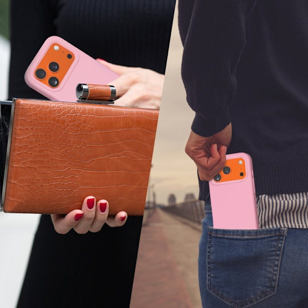 Mobilskal till iPhone 17 Pro Shockproof EVA - Rosa Rosa