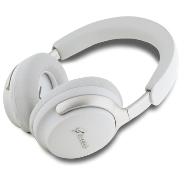 Guess Bluetooth On-Ear ANC Hörlurar Metal Script Logo - Beige Beige
