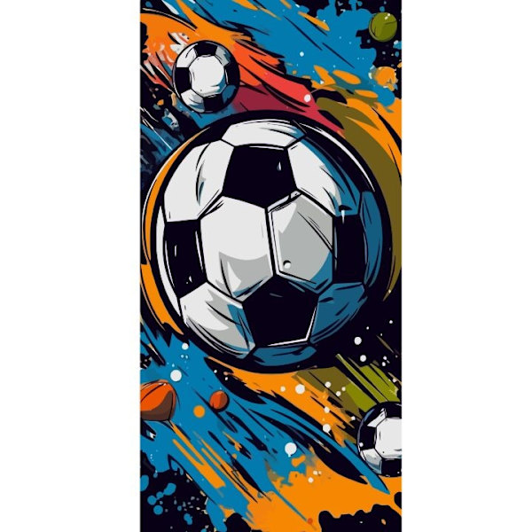 Plånboksfodral till Apple iPhone 13 Pro med Fotbollar