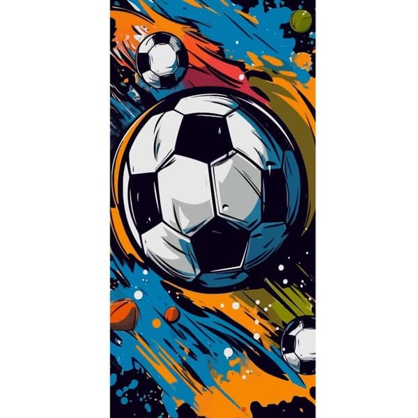 Pungcover til Apple iPhone 13 Pro med Fodbolde