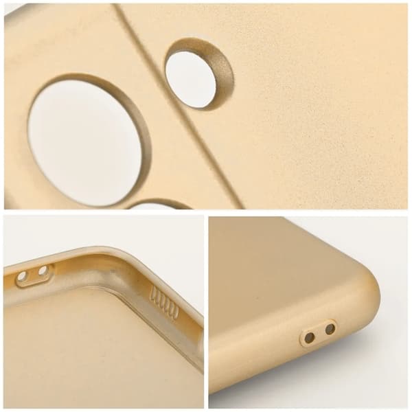 Telefontaske til Xiaomi Redmi Note 14 Pro 5G Metallisk - Guld Guld