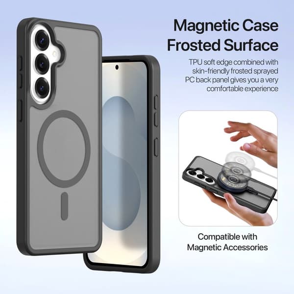 Dux Ducis Plånboksfodral för Samsung Galaxy S26 Plus Äkta läder Magnetiskt