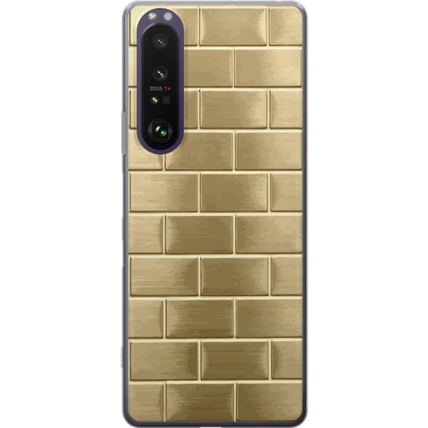 Mobilcover til Sony Xperia 1 III med Gyldne Mursten