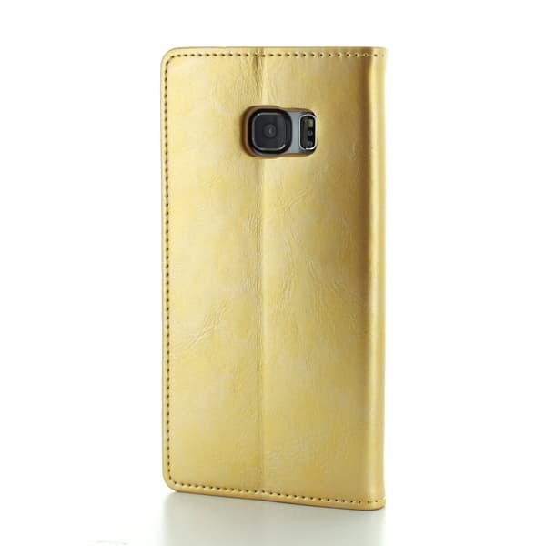 CoveredGear Discover Wallet till Samsung Galaxy S6 Edge+ (Guld) Guld