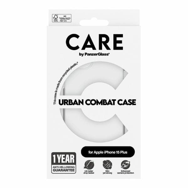 CARE PanzerGlass Mobilskal till iPhone 15 Plus Urban Combat