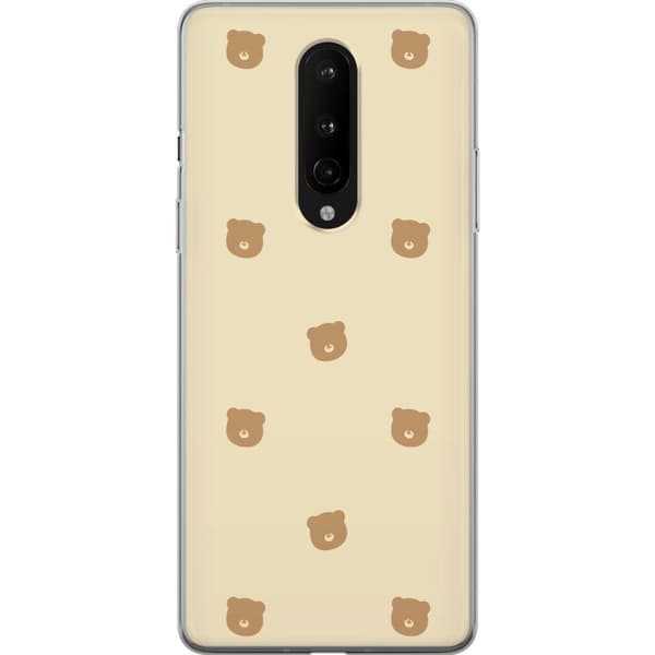 Mobilcover til OnePlus 8 med Bjørnemønster