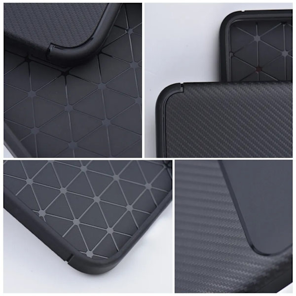 Mobilskal till iPhone 16 Plus Carbon Premium - Svart Black