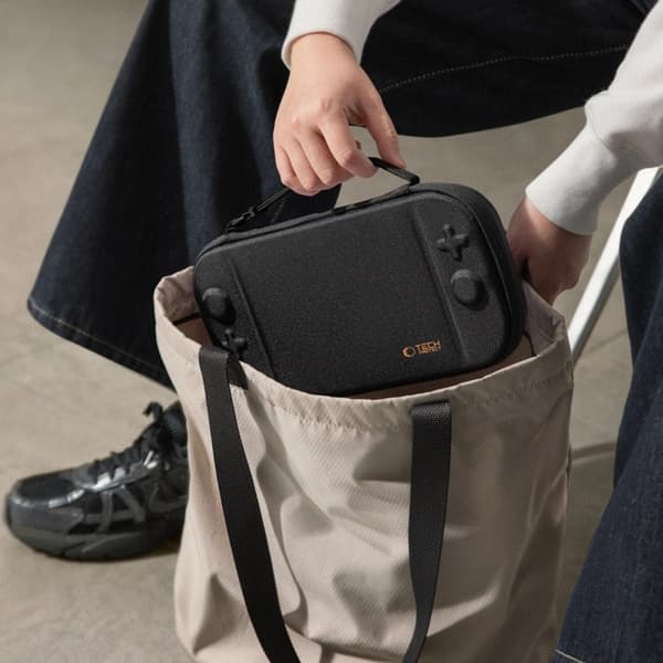 Tech-Protect Nintendo Switch 2 Fodral Slim - Svart Svart